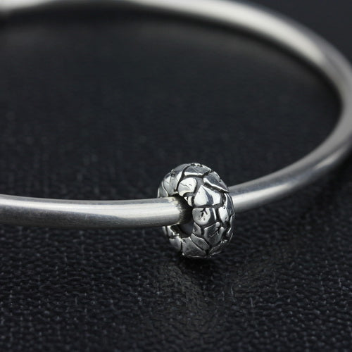 OHM Beads Earth-ish  sterling-silver Bead The Alternative Bead