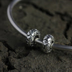 OHM Beads Earth-ish  sterling-silver Bead The Alternative Bead