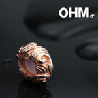 OHM Beads Water-ish (Blush) (WHC003R)  sterling-silver Bead The Alternative Bead
