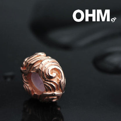  OHM Beads Water-ish (Blush) Bead by The Alternative Bead 