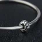 OHM Beads Wood-ish  sterling-silver Bead The Alternative Bead