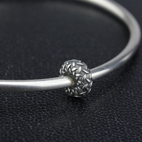 OHM Beads Metal-ish  sterling-silver Bead The Alternative Bead