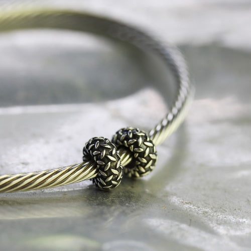 OHM Beads Metal-ish  sterling-silver Bead The Alternative Bead