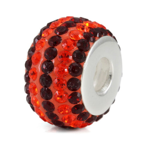 OHM Beads Team Colors (Retired) (WHD10705)  sterling-silver Bead The Alternative Bead