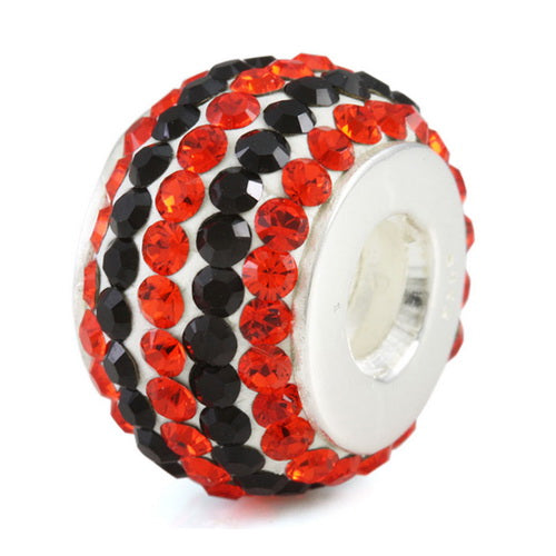 OHM Beads Team Colors (Retired) (WHD10705)  sterling-silver Bead The Alternative Bead