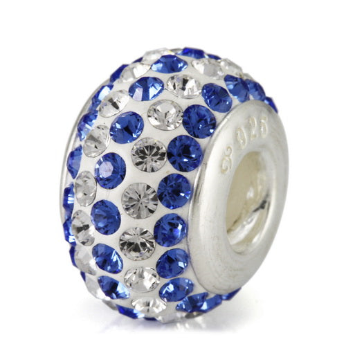 OHM Beads Team Colors (Retired) (WHD10705)  sterling-silver Bead The Alternative Bead