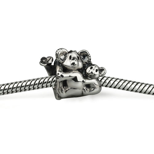 OHM Beads Koala Family (Retired) (WHF053)  sterling-silver Bead The Alternative Bead