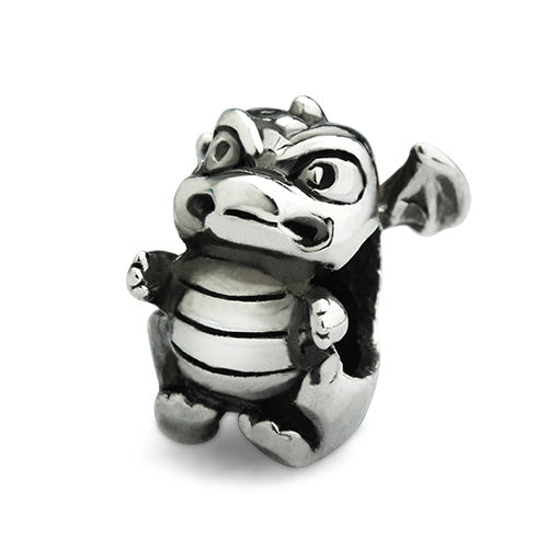 OHM Beads Baby Dragon (WHF055)  sterling-silver Bead The Alternative Bead