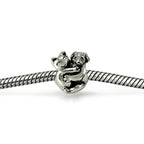 OHM Beads Cat & Dog (Retired) (WHF074)  sterling-silver Bead The Alternative Bead