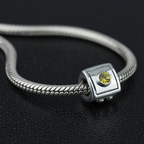 OHM Beads Gemini (Retired) (AAO005)  sterling-silver Bead The Alternative Bead