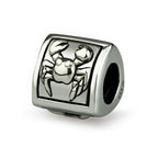 OHM Beads Cancer (Retired) (AAO006)  sterling-silver Bead The Alternative Bead