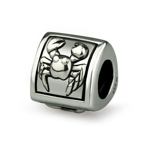 OHM Beads Cancer (Retired) (AAO006)  sterling-silver Bead The Alternative Bead