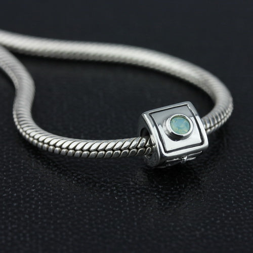 OHM Beads Libra (Retired) (AAO009)  sterling-silver Bead The Alternative Bead