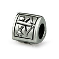 OHM Beads Sagittarius (Retired) (AAO011)  sterling-silver Bead The Alternative Bead
