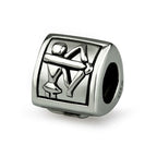 OHM Beads Sagittarius (Retired) (AAO011)  sterling-silver Bead The Alternative Bead