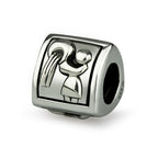 OHM Beads Aquarius (Retired) (AAO001)  sterling-silver Bead The Alternative Bead