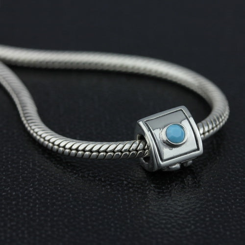 OHM Beads Aquarius (Retired) (AAO001)  sterling-silver Bead The Alternative Bead