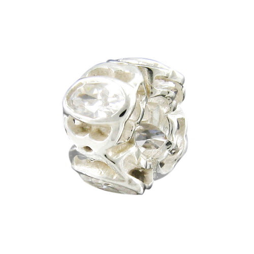 OHM Beads Decor (Retired) (WHJ01404)  sterling-silver Bead The Alternative Bead