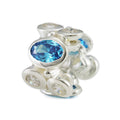 OHM Beads Blue Princess (Retired) (WHJ02712)  sterling-silver Bead The Alternative Bead