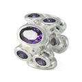 OHM Beads Feb. Shimmering (Retired) (WHJ03802)  sterling-silver Bead The Alternative Bead