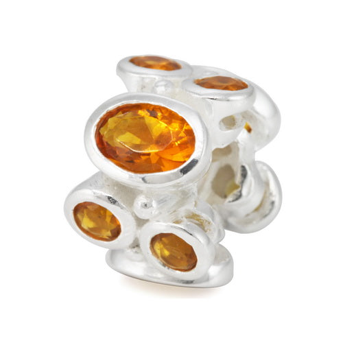 OHM Beads Nov. Shimmering (Retired) (WHJ03811)  sterling-silver Bead The Alternative Bead