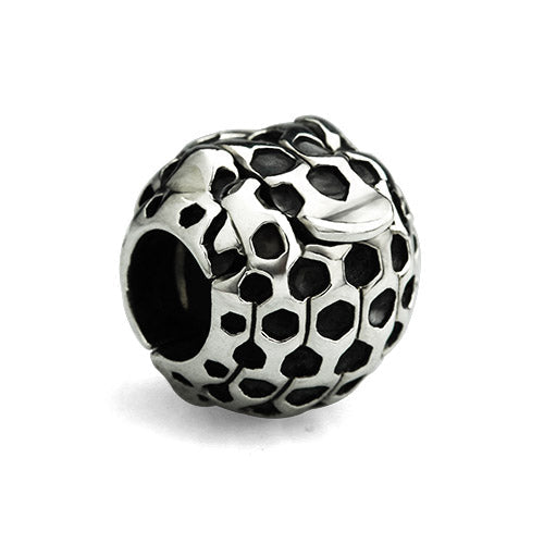 OHM Beads Hive-ity  sterling-silver Bead The Alternative Bead