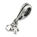 OHM Beads Boy & Girl (Retired) (WHQ017)  sterling-silver Bead The Alternative Bead
