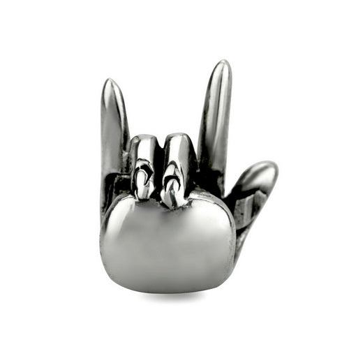 OHM Beads I LOVE YOU (Retired) (WHR005)  sterling-silver Bead The Alternative Bead