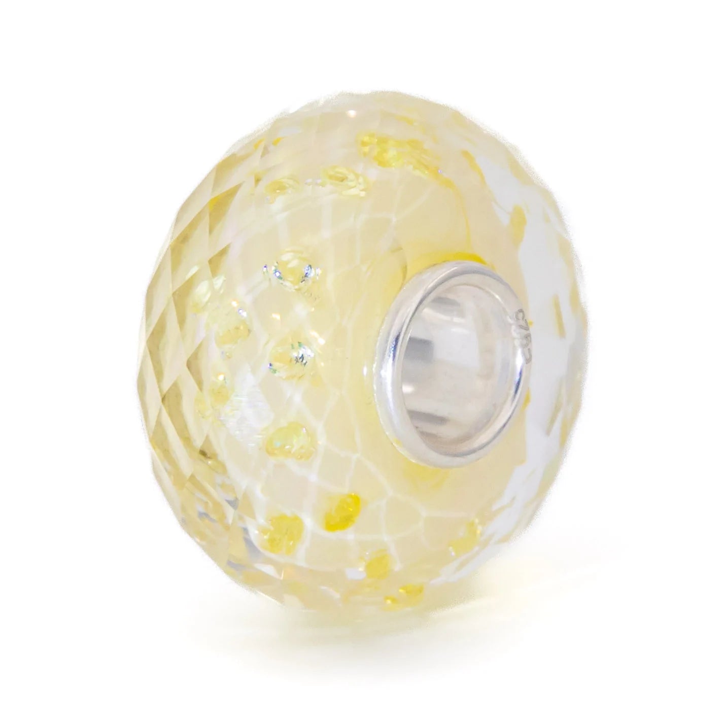 Elfbeads White Dwarf Galaxy Fractal  glass Bead by The Alternative Bead. Your official Elfbeads Retailer from Germany