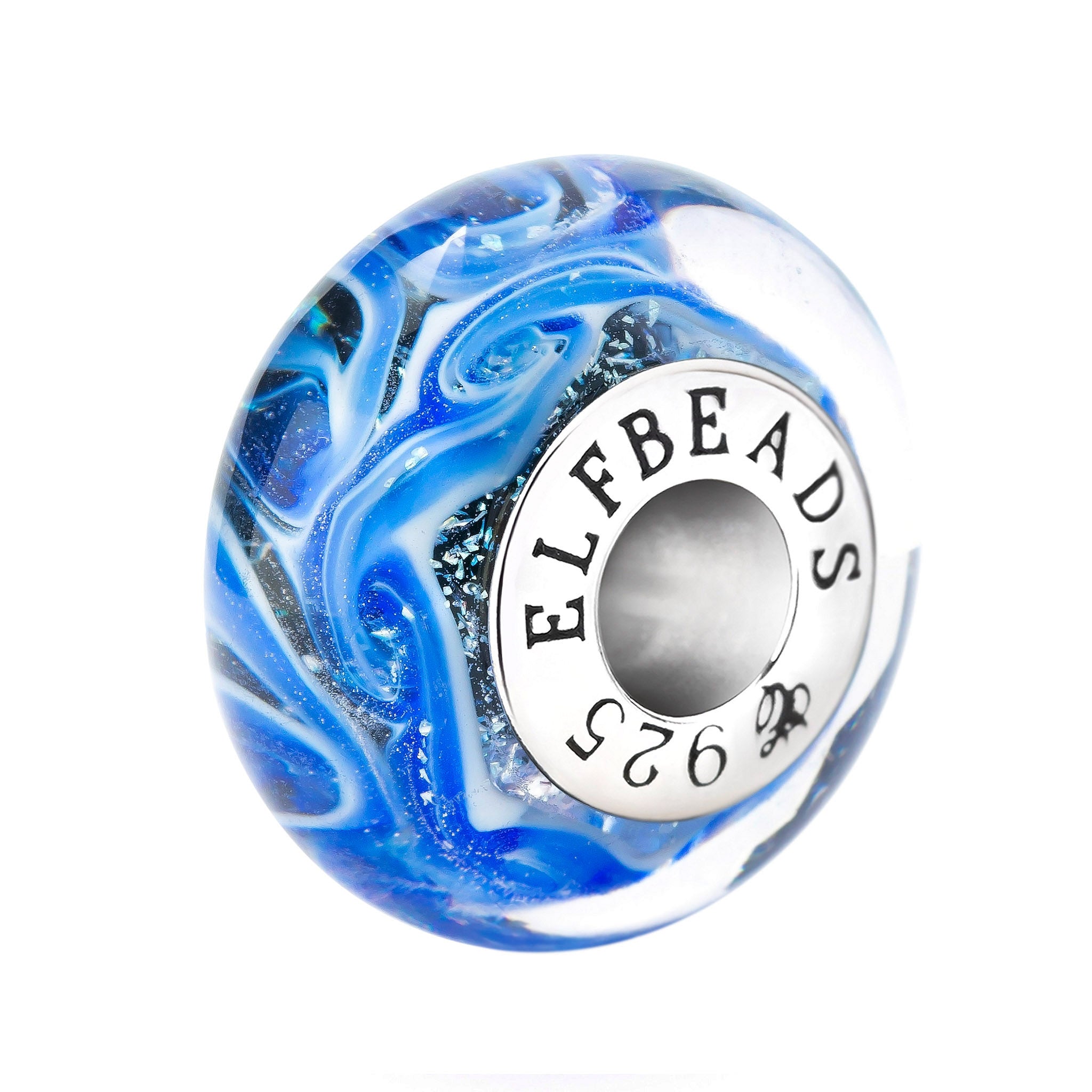 Elfbeads Wicked Spellfire blue glass Bead by The Alternative Bead. Your official Elfbeads Retailer from Germany