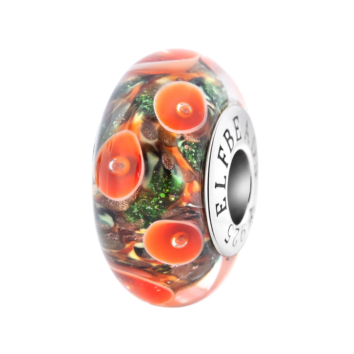 Elfbeads Wildwood Fox Universe orange glass Bead by The Alternative Bead. Your official Elfbeads Retailer from Germany