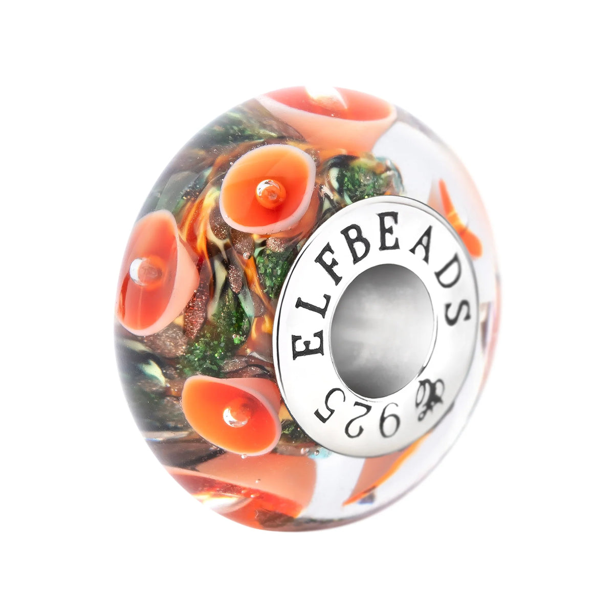 Elfbeads Wildwood Fox Universe orange glass Bead by The Alternative Bead. Your official Elfbeads Retailer from Germany
