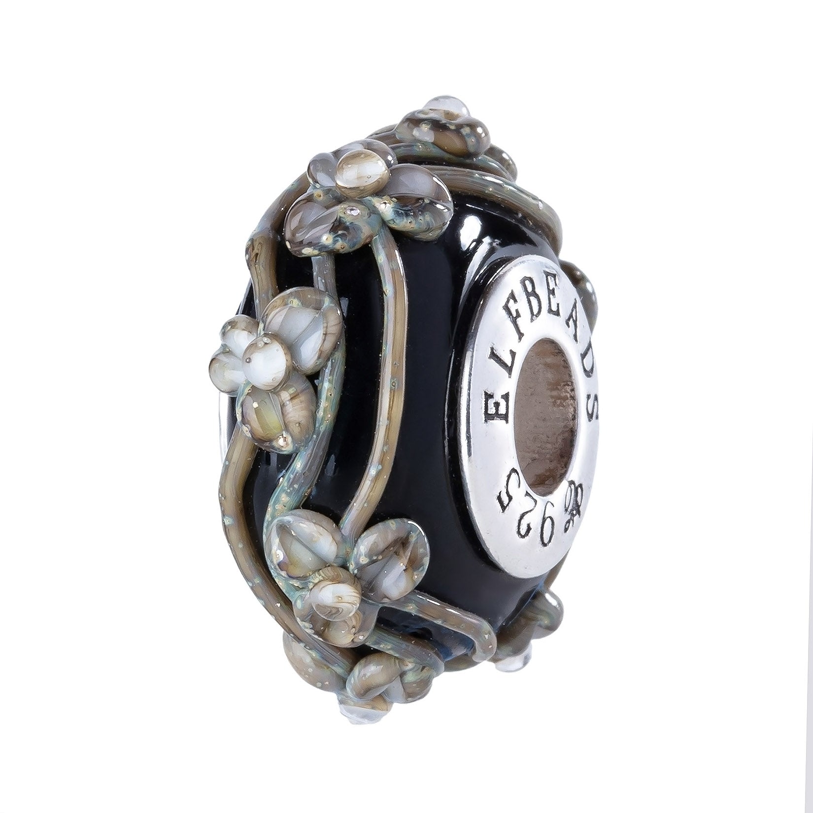 Elfbeads Wilted Beauty Flowertwig  glass Bead by The Alternative Bead. Your official Elfbeads Retailer from Germany