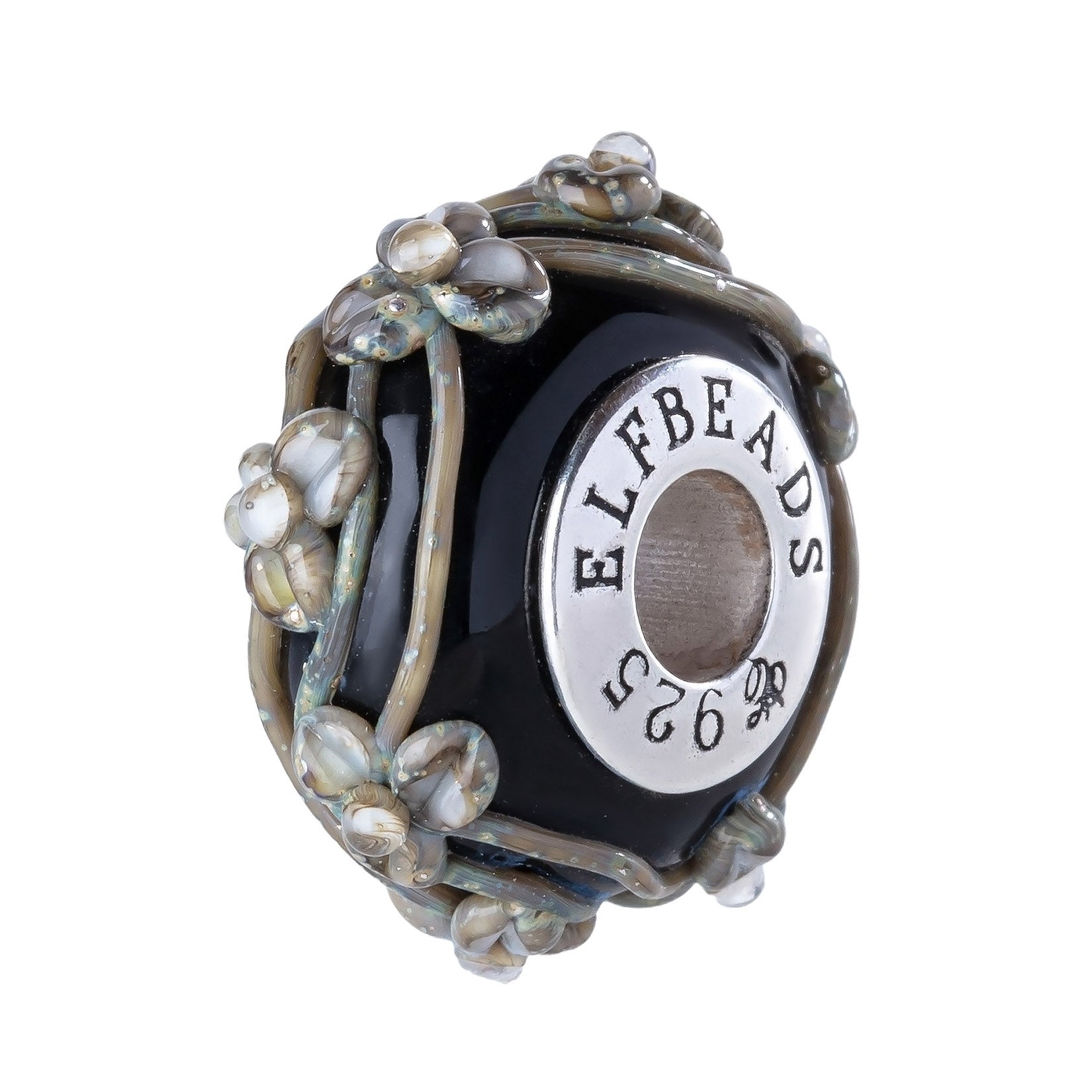 Elfbeads Wilted Beauty Flowertwig  glass Bead by The Alternative Bead. Your official Elfbeads Retailer from Germany