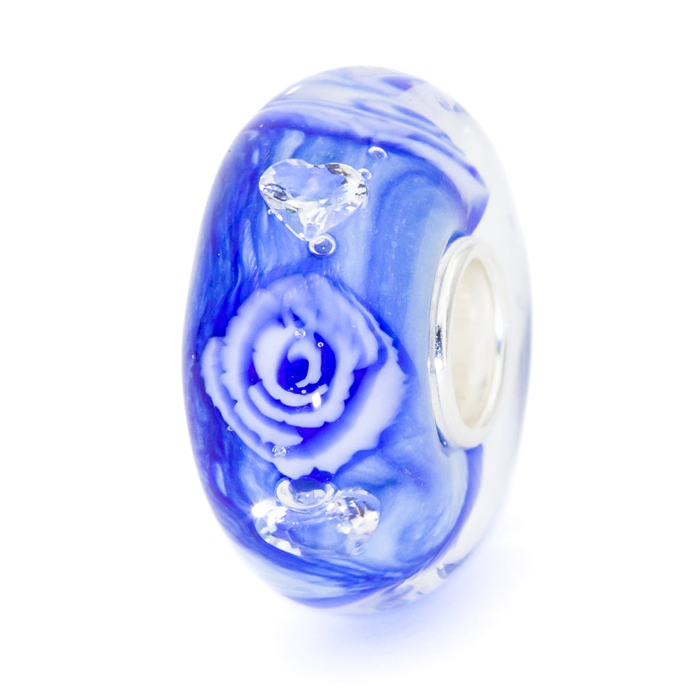 Elfbeads Winter Rose Monroe  glass Bead by The Alternative Bead. Your official Elfbeads Retailer from Germany