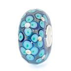 Elfbeads Wonder Flowerstone blue glass Bead by The Alternative Bead. Your official Elfbeads Retailer from Germany