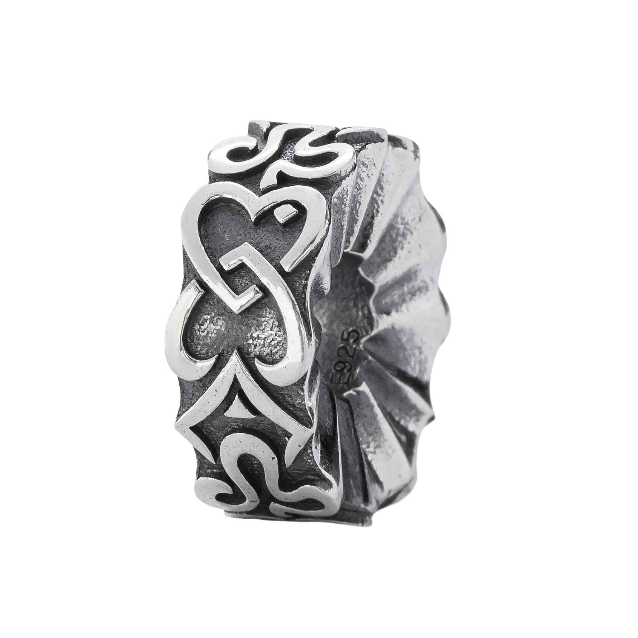 Elfbeads Wonderland Suits silver sterling-silver Spacer by The Alternative Bead. Your official Elfbeads Retailer from Germany