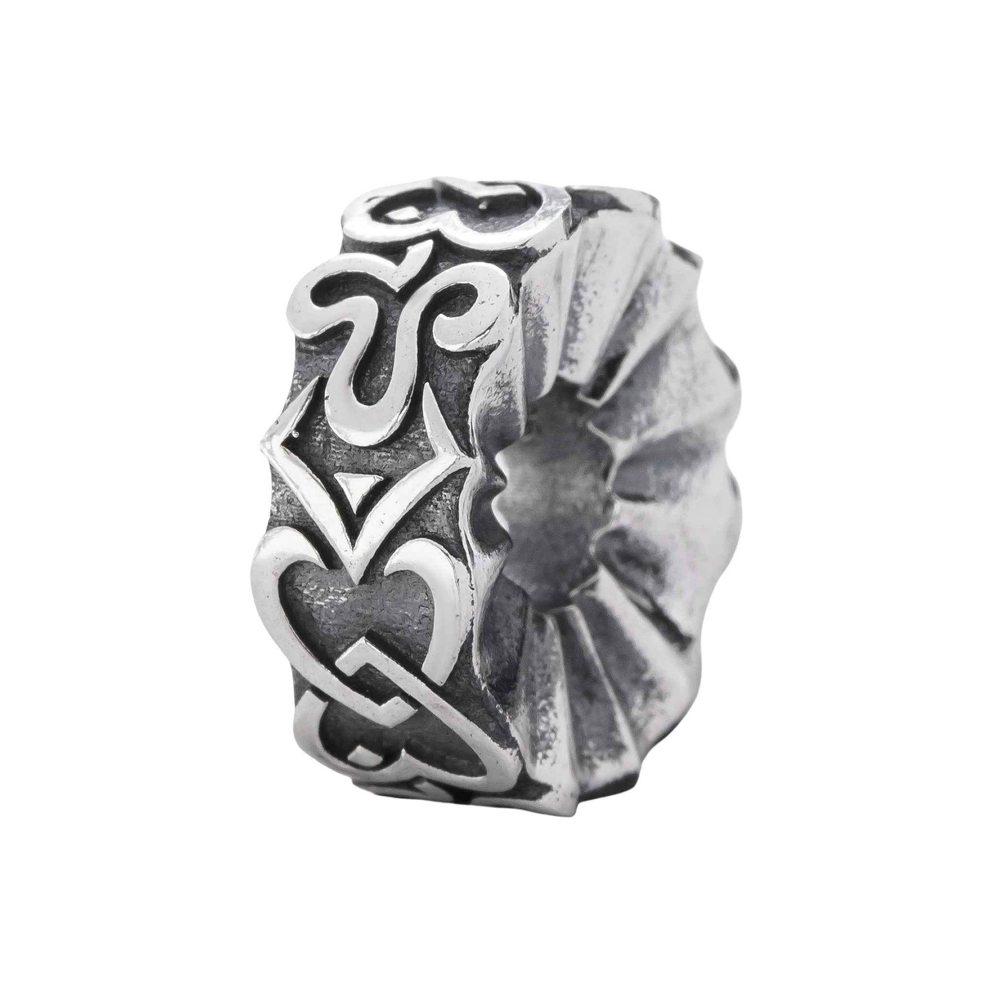 Elfbeads Wonderland Suits silver sterling-silver Spacer by The Alternative Bead. Your official Elfbeads Retailer from Germany