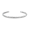 Elfbeads Wood Bangle silver sterling-silver Bangle by The Alternative Bead. Your official Elfbeads Retailer from Germany