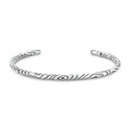 Elfbeads Wood Bangle silver sterling-silver Bangle by The Alternative Bead. Your official Elfbeads Retailer from Germany