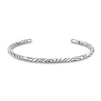 Elfbeads Wood Bangle silver sterling-silver Bangle by The Alternative Bead. Your official Elfbeads Retailer from Germany