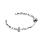 Elfbeads Wood Bangle silver sterling-silver Bangle by The Alternative Bead. Your official Elfbeads Retailer from Germany