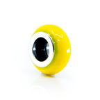 Aurora Charm Yellow Universal Enamel Stopper yellow sterling-silver; enamel Stopper by The Alternative Bead. Your official Aurora Charm Retailer from Germany