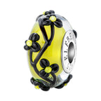 Elfbeads Yellow Cat Eye Flowertwig  glass Bead by The Alternative Bead. Your official Elfbeads Retailer from Germany