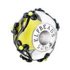 Elfbeads Yellow Cat Eye Flowertwig  glass Bead by The Alternative Bead. Your official Elfbeads Retailer from Germany