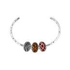 Black Raven Beads Leopard Glass orange and brown and animal glass Bead by The Alternative Bead. Your official Black Raven Beads Retailer from Germany