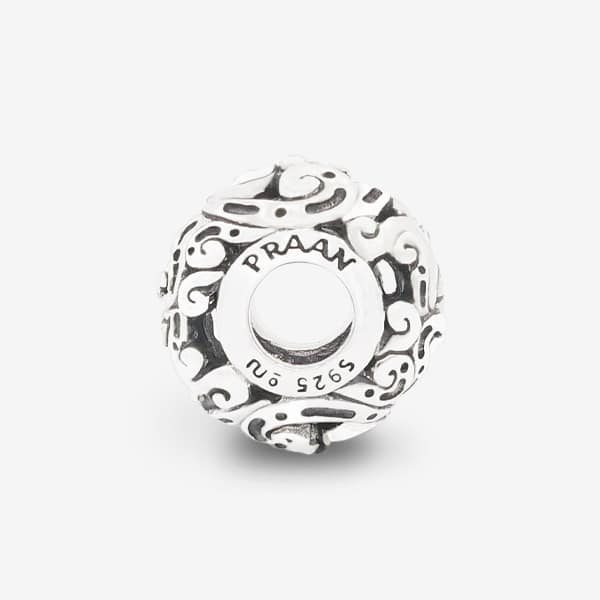 Praan Air silver sterling-silver Bead by The Alternative Bead. Your official Praan Retailer from Germany