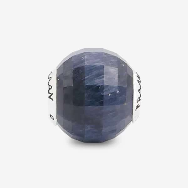 Praan Blue Tigers Eye silver sterling-silver Bead by The Alternative Bead. Your official Praan Retailer from Germany