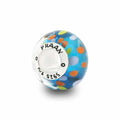 Praan Blue Polka dot silver sterling-silver Bead by The Alternative Bead. Your official Praan Retailer from Germany