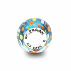 Praan Blue Polka dot silver sterling-silver Bead by The Alternative Bead. Your official Praan Retailer from Germany